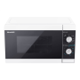 Sharp , Microwave Oven with Grill , YC-MG01E-W , Free standing , 800 W , Grill , White