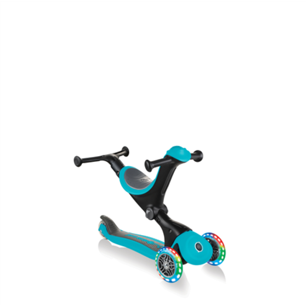 Globber Scooter Go Up Deluxe Lights , 646-105 , Teal