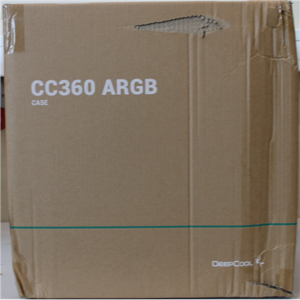 SALE OUT. , Deepcool Micro-ATX CASE , CC360 , Mini-ITX / Micro-ATX , ATX PS2 (maximum length: 160mm) , Black , DAMAGED PACKAGING