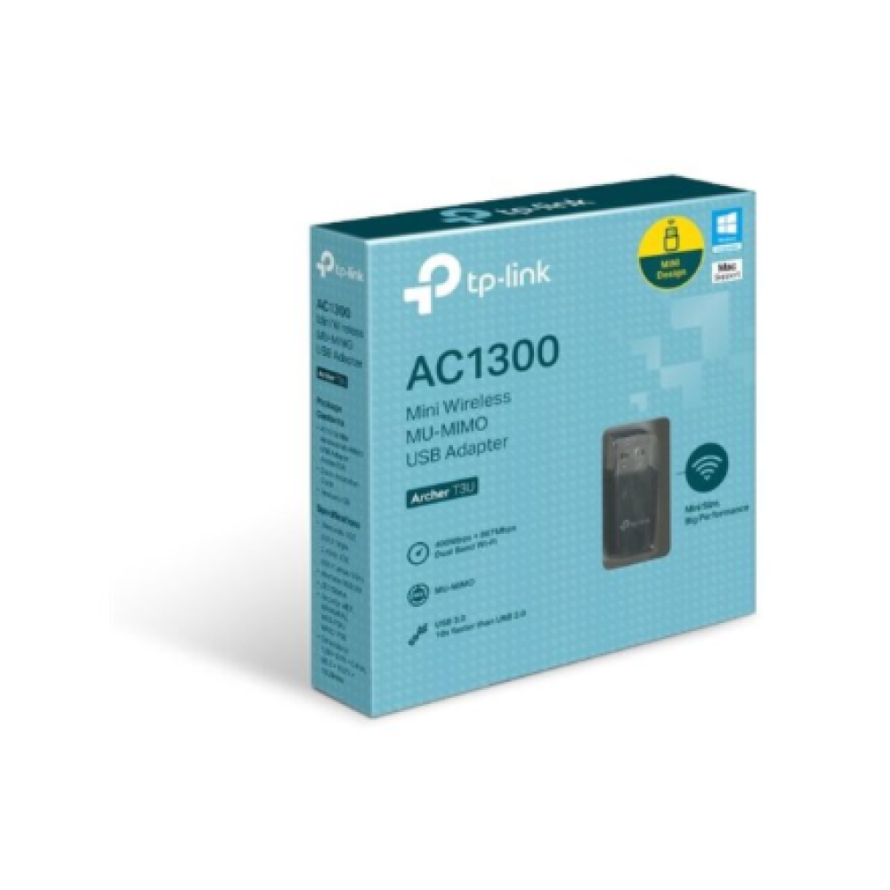 TP-LINK , MU-MIMO USB 3.0 Adapter , Archer T3U