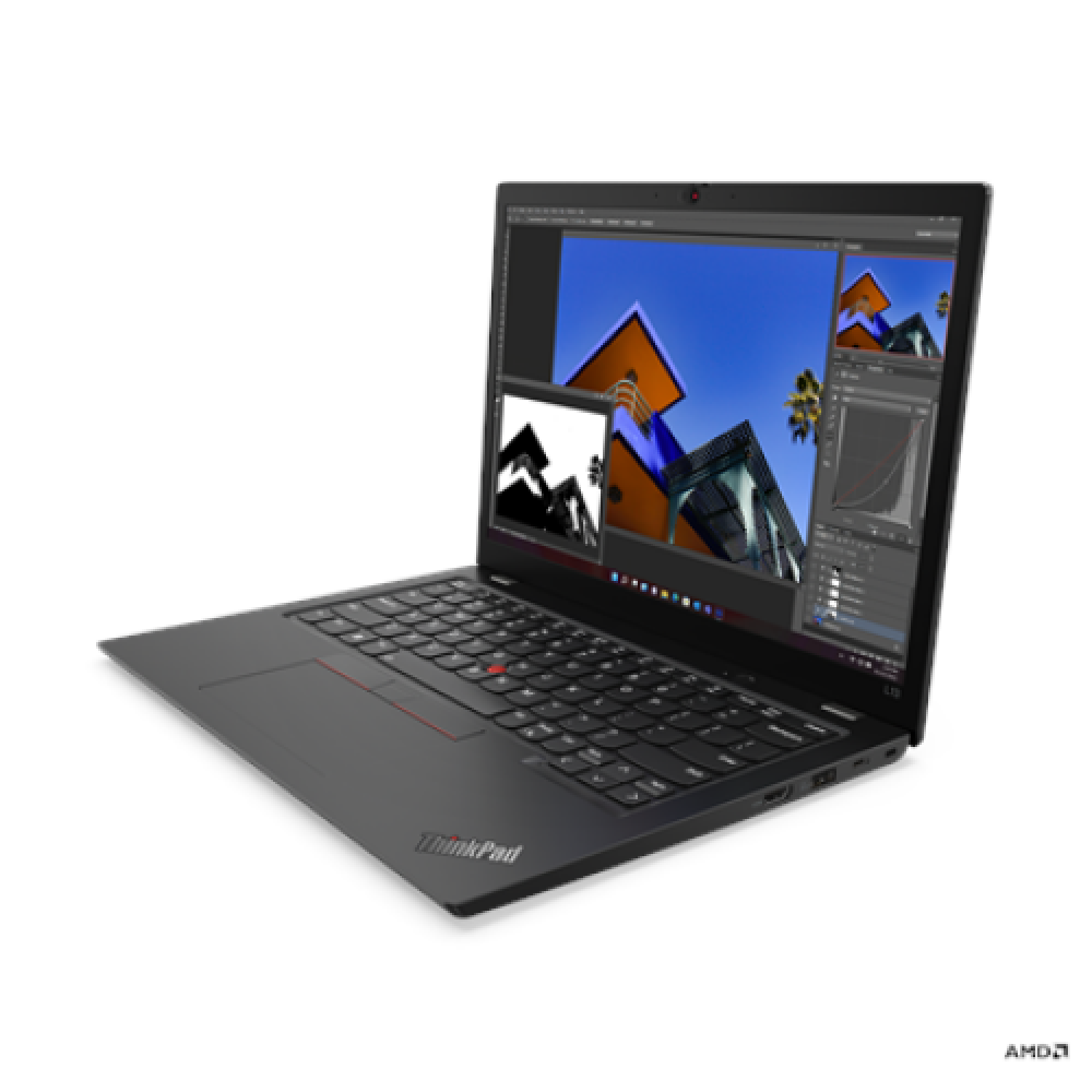 Lenovo , ThinkPad L13 (Gen 4) , Black , 13.3 , IPS , WUXGA , 1920 x 1200 pixels , Anti-glare , AMD Ryzen 5 PRO , 7530U , SSD , 16 GB , Soldered DDR4-3200 , SSD 256 GB , AMD Radeon Graphics , Windows 11 Pro , 802.11ax , Bluetooth version 5.3 , LTE Upgradab