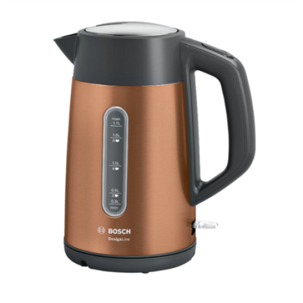 Bosch , Kettle , TWK4P439 , Electric , 2400 W , 1.7 L , Stainless steel , 360° rotational base , Copper