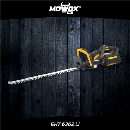 MoWox , 62V Excel Series Hand Held Battery Hedge Trimmer With Rotating Handle (Without Battery and Charger) , EHT 6362 Li , Cordless
