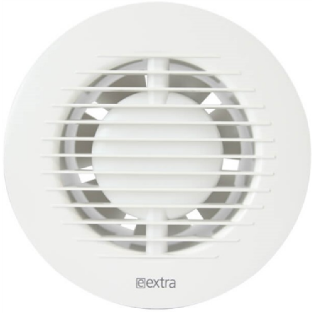 Europlast Bathroom Extractor Fan Round EA100 Bathroom fan, 15 W, Diameter 10 cm, White