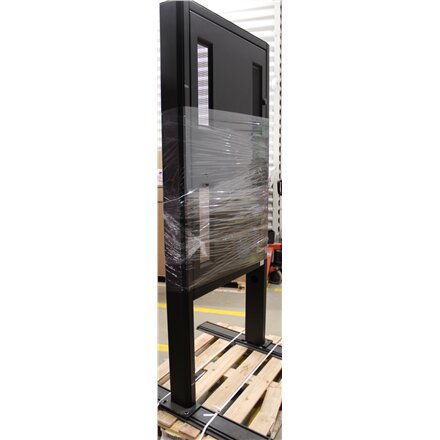 SALE OUT. EDBAK POK101 Stand for 55 outdoor LG monitors 55XE4F-M, Black , EDBAK Floor stand , POK101 , 55 , Maximum weight (capacity) 80 kg , SCRATCHED LEGS, STAND LEG PROTECTION DAMAGED , Black