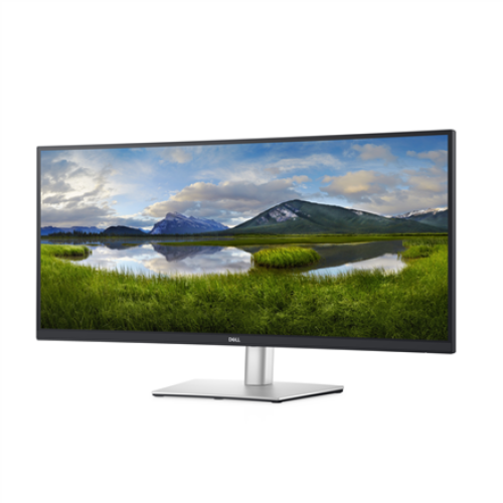 Dell Curved USB-C Monitor P3421W 34 , IPS, WQHD, 3440 x 1440, 21:9, 5 ms, 300 cd/m², Silver/Black, 60 Hz, HDMI ports quantity 1