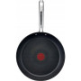 TEFAL Pan , G7320434 Duetto+ , Frying , Diameter 24 cm , Suitable for induction hob , Fixed handle , Black/Silver