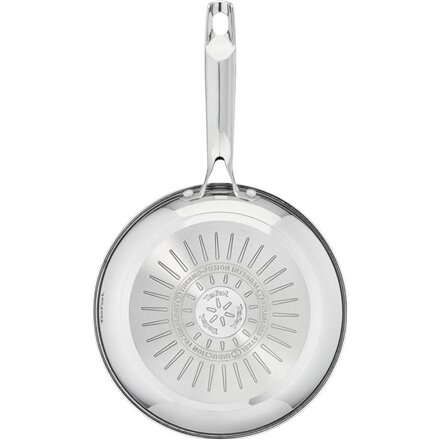 TEFAL Pan , G7320434 Duetto+ , Frying , Diameter 24 cm , Suitable for induction hob , Fixed handle , Black/Silver