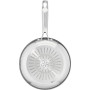 TEFAL Pan , G7320434 Duetto+ , Frying , Diameter 24 cm , Suitable for induction hob , Fixed handle , Black/Silver