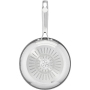 TEFAL Pan , G7320434 Duetto+ , Frying , Diameter 24 cm , Suitable for induction hob , Fixed handle , Black/Silver