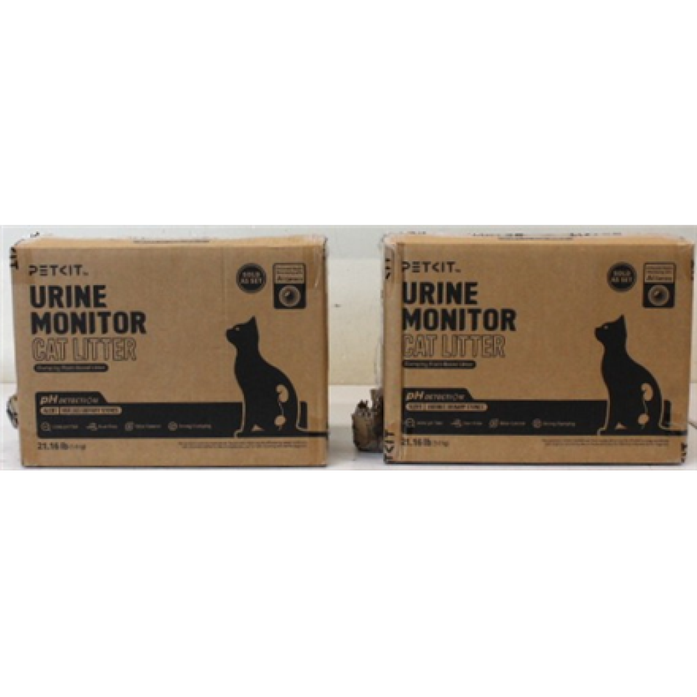 SALE OUT. PETKIT Urine Monitor Cat Litter, 4 bags , DAMAGED PACKAGING