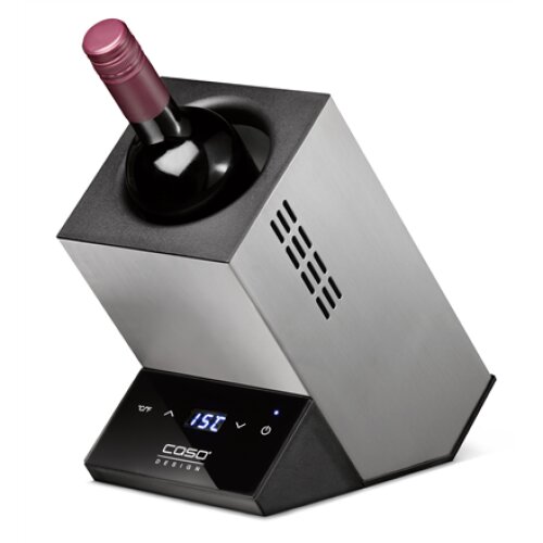 Caso , Wine cooler for one bottle , WineCase One , Energy efficiency class Not apply , Free standing , Bottles capacity 1 , Inox
