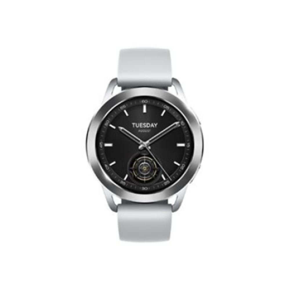 Watch S3 , Smart watch , AMOLED , 1.43” , Waterproof , Silver