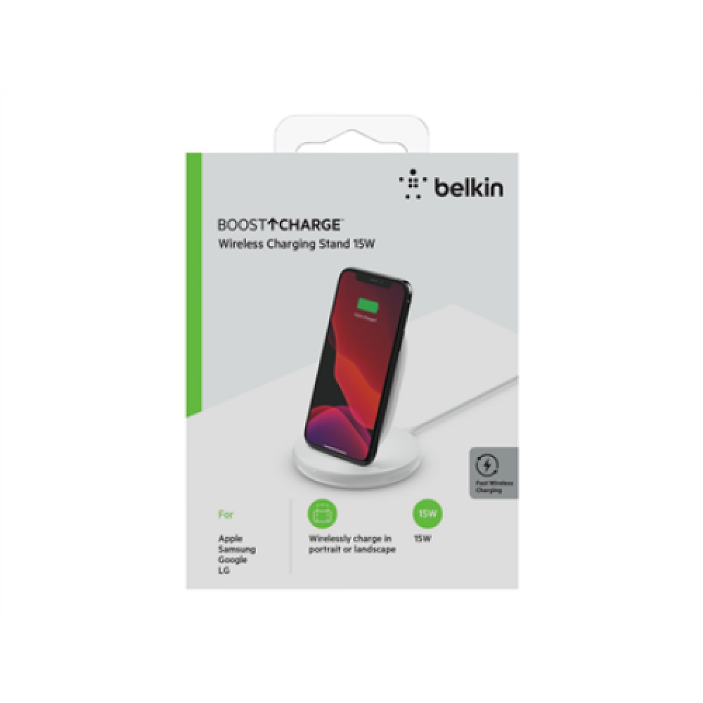 Belkin , Wireless Charging Stand with PSU , BOOST CHARGE