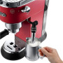Delonghi , Espresso Coffee Maker , Dedica Style EC 685.R , Pump pressure 15 bar , Built-in milk frother , Semi-automatic , 1300 W , Red