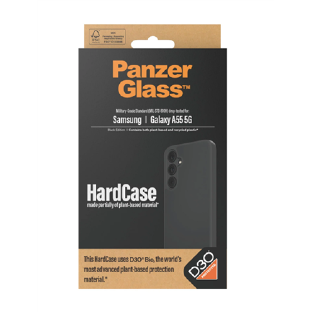 PanzerGlass , HardCase Black with D3O Samsung Galaxy A55 5G