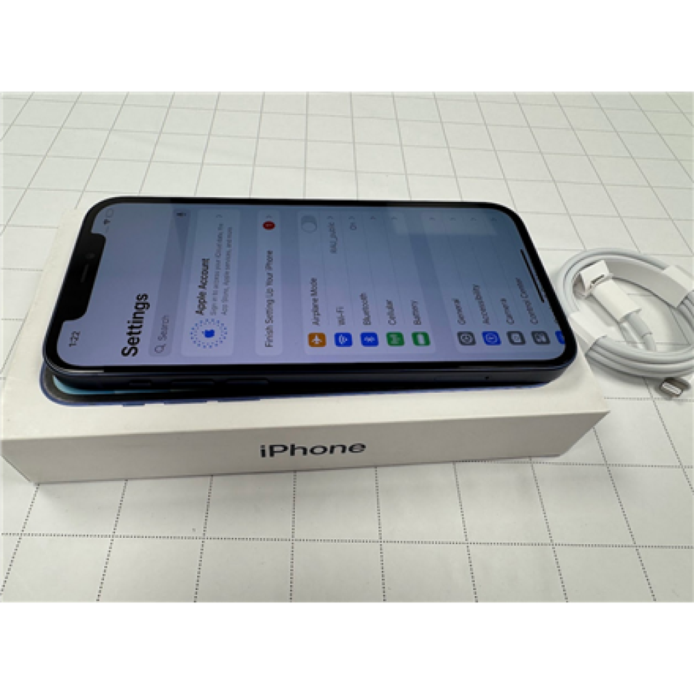 Apple REFURBISHED Grade A++ , Phone 12 , Blue , 6.1 , Super Retina XDR OLED , 2532 x 1170 pixels , Internal RAM 4 GB , 64 GB , Dual SIM , 4G , 5G , Main camera resolution 12+12 MP , Secondary camera resolution 12 MP , iOS , 18 , 2815 mAh