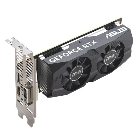 Asus GeForce RTX 3050 LP BRK OC Edition 6GB GDDR6 , NVIDIA , 6 GB , GeForce RTX 3050 , GDDR6 , DVI-D ports quantity 1 , HDMI ports quantity 1 , PCI Express 4.0