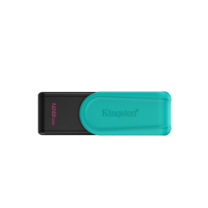Kingston USB Flash Drive , DataTraveler Exodia S , 128 GB , USB 3.2 Gen 1 , Black/Turquoise