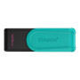 Kingston USB Flash Drive , DataTraveler Exodia S , 128 GB , USB Type-A , Black/Turquoise