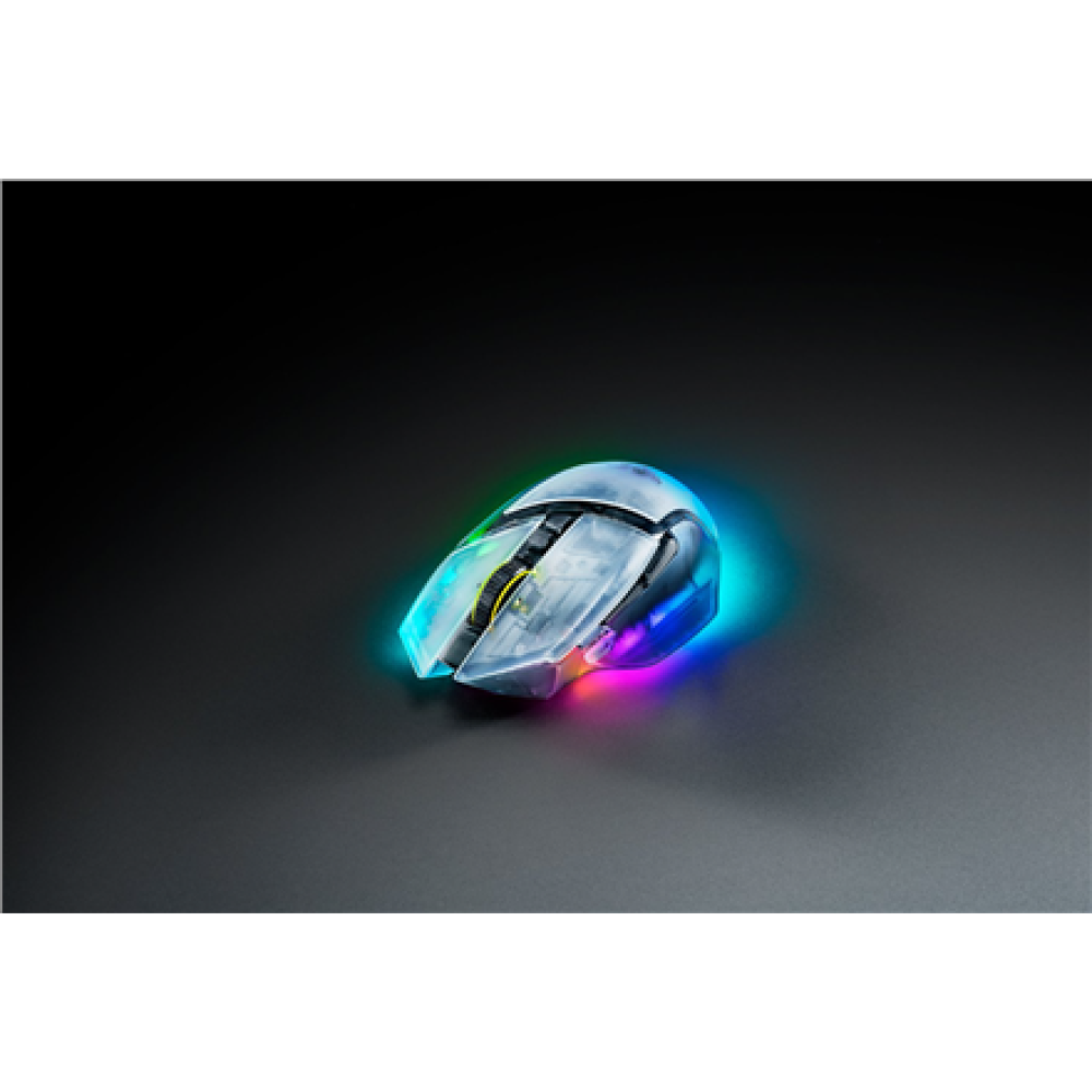 Razer Gaming Mouse , Basilisk V3 Pro 35K , Wireless , Phantom White Edition