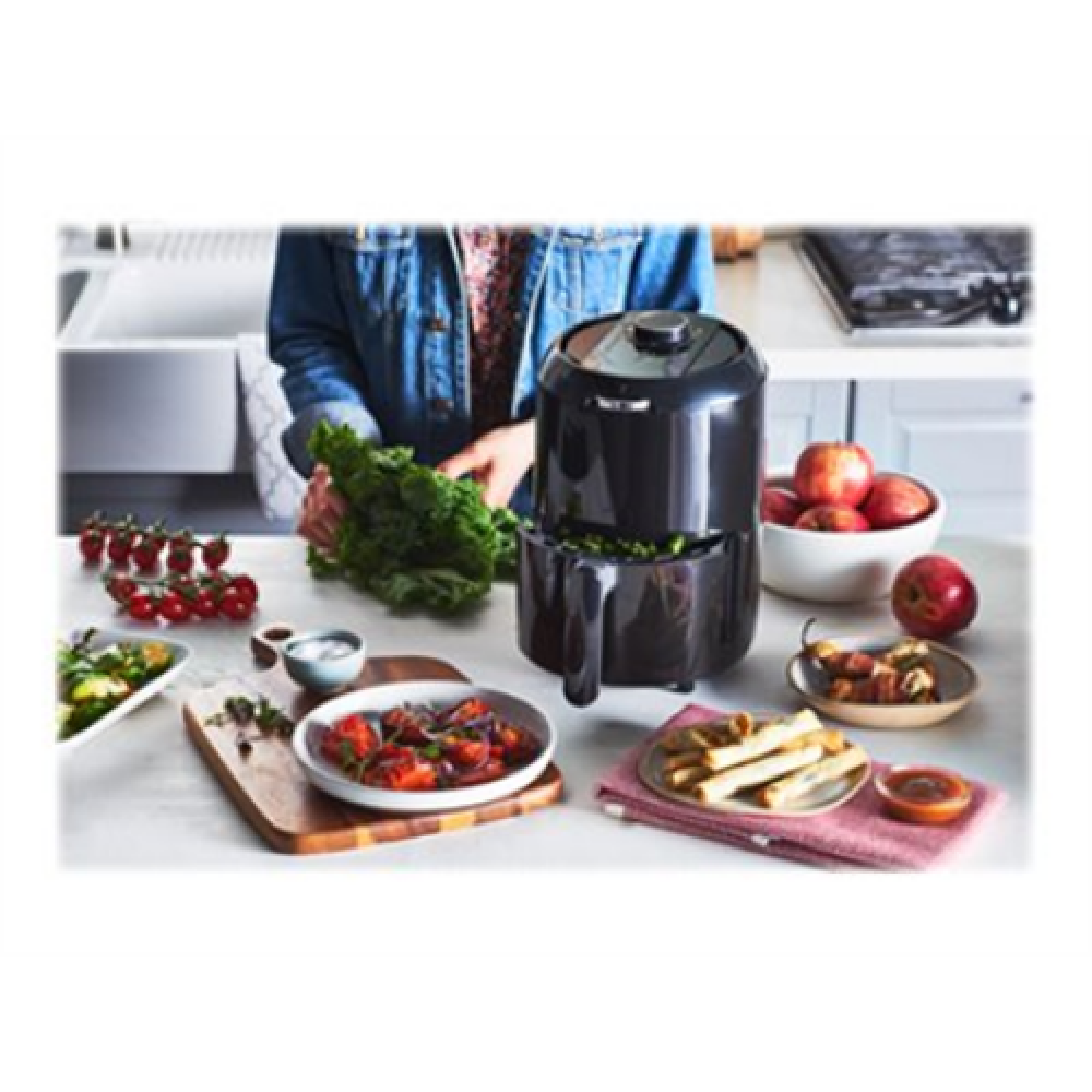 TEFAL , Easy Fry Hot Air Fryer , EY1018 , Power 1300 W , Capacity 1.6 L , Black