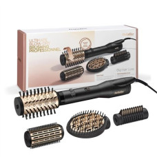 BABYLISS , Hair styling comb , AS970E , Ion conditioning , Number of heating levels 3 , 650 W , Black/Gold