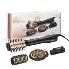 BABYLISS , Hair styling comb , AS970E , Ion conditioning , Number of heating levels 3 , 650 W , Black/Gold