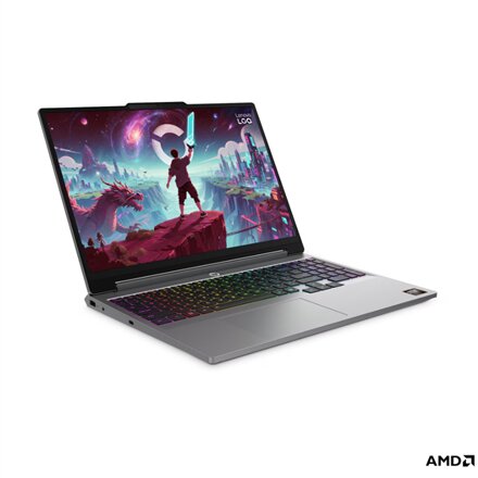 Lenovo LOQ 15AHP11 AMD , Luna Grey , 15.3 , IPS , WUXGA , 1920 x 1200 pixels , Anti-glare , AMD Ryzen 7 , 250 , 16 GB , SODIMM DDR5 , Solid-state drive capacity 512 GB , NVIDIA GeForce RTX 5060 , GDDR7 , 8 GB , Windows 11 Home , 802.11ax , Bluetooth versi
