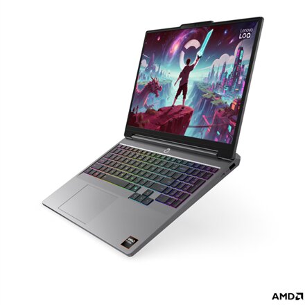 Lenovo LOQ 15AHP11 AMD , Luna Grey , 15.3 , IPS , WUXGA , 1920 x 1200 pixels , Anti-glare , AMD Ryzen 7 , 250 , 16 GB , SODIMM DDR5 , Solid-state drive capacity 512 GB , NVIDIA GeForce RTX 5060 , GDDR7 , 8 GB , Windows 11 Home , 802.11ax , Bluetooth versi