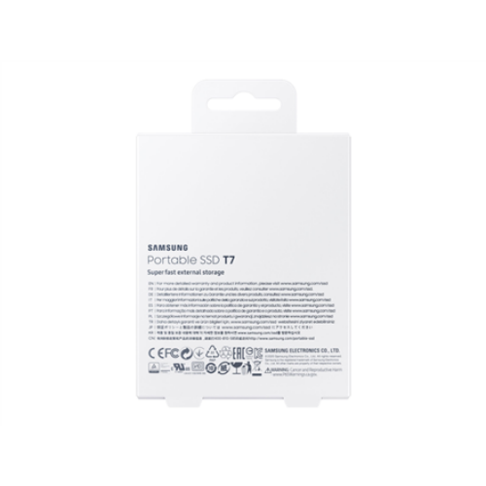 Portable SSD , T7 , 1000 GB , N/A , USB 3.2 , Red