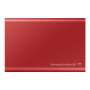 Portable SSD , T7 , 1000 GB , N/A , USB 3.2 , Red