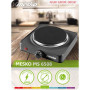 Mesko , Hob , MS 6508 , Number of burners/cooking zones 1 , Rotary , Electric , Black