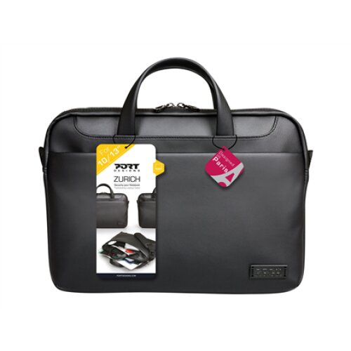 PORT DESIGNS , Zurich , Fits up to size 15.6 , Messenger - Briefcase , Shoulder strap , Black