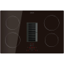 CATA AD7744 Induction hob with built-in hood, Number of burners/cooking zones 4, Touch, Timer, Black