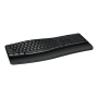 Microsoft L3V-00021 Sculpt Comfort Desktop Keyboard and Mouse Set Wireless Mouse included Batteries included EN Black Numeric keypad