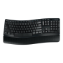 Microsoft L3V-00021 Sculpt Comfort Desktop Keyboard and Mouse Set Wireless Mouse included Batteries included EN Black Numeric keypad