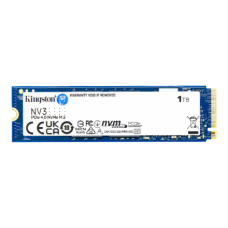 Kingston SSD , NV3 , 1000 GB , SSD form factor M.2 2280 , Solid-state drive interface PCIe NVMe Gen 4.0 (x4) , Read speed 6000 MB/s , Write speed 4000 MB/s