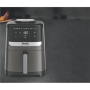 TEFAL Air Fryer , Easy Fry Silence EY551HE0 , Power 1650 W , Capacity 5 L , Gray