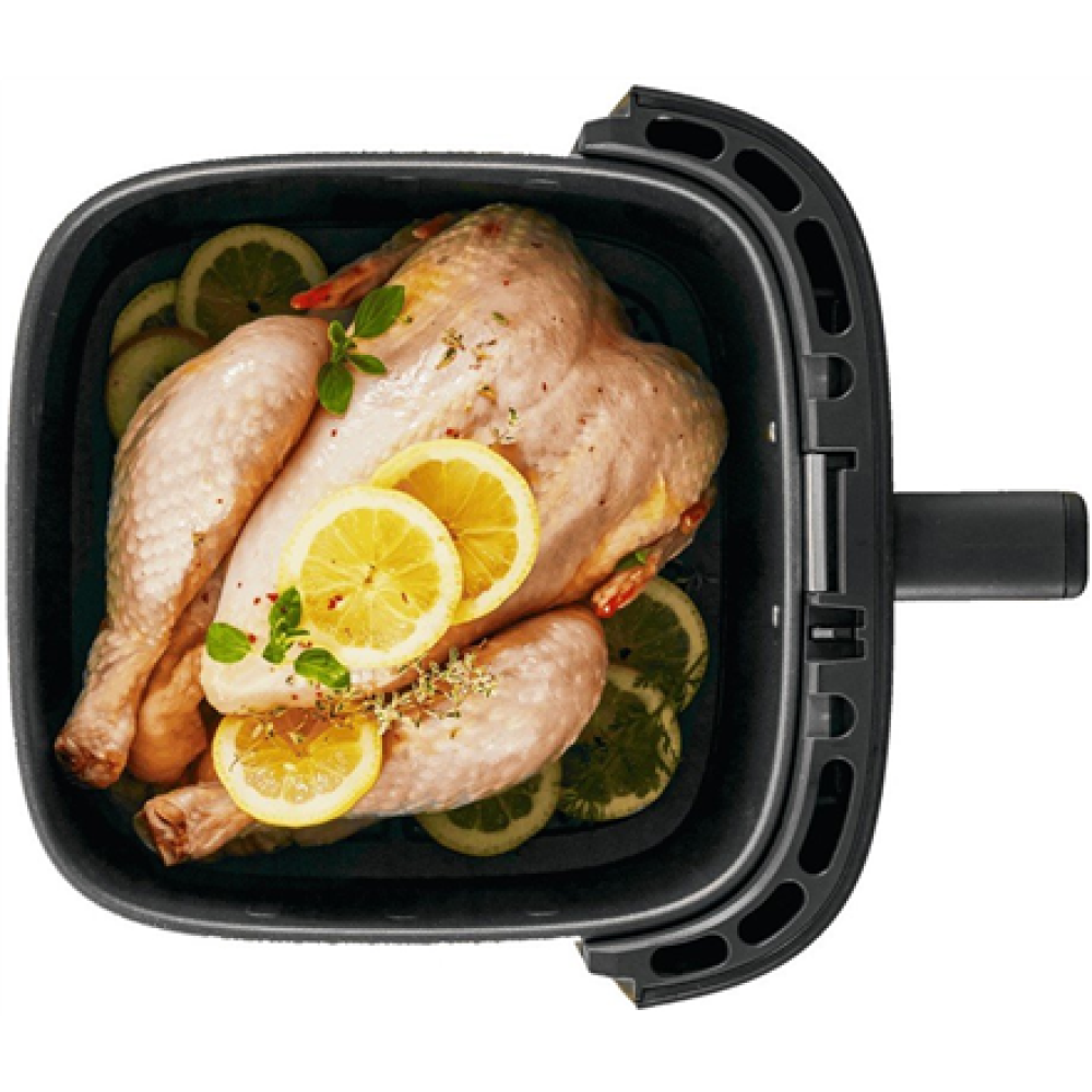 TEFAL Air Fryer , Easy Fry Silence EY551HE0 , Power 1650 W , Capacity 5 L , Gray
