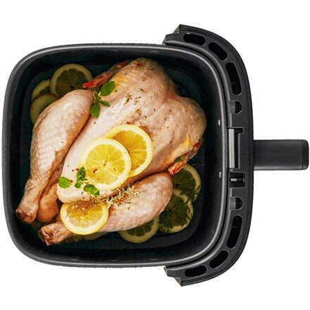 TEFAL Air Fryer , Easy Fry Silence EY551HE0 , Power 1650 W , Capacity 5 L , Gray