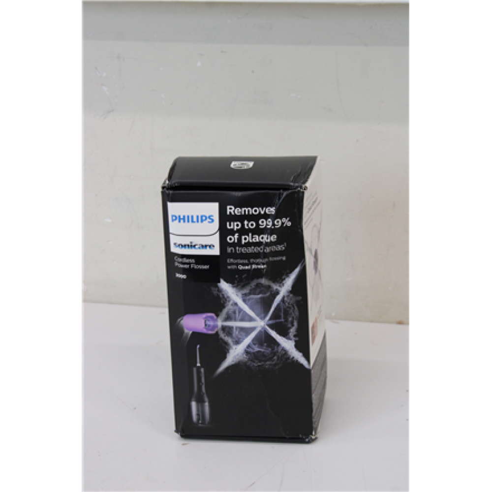 SALE OUT. Philips Oral Irrigator , HX3826/33 Sonicare Power Flosser , Cordless , 250 ml , Number of heads 1 , Black , DAMAGED PACKAGING