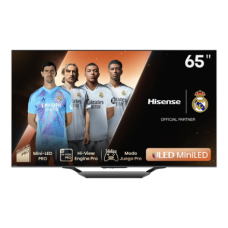 Hisense Mini LED TV , 65U7NQ , 65 , Smart TV , VIDAA Smart OS , 4K UHD , Black