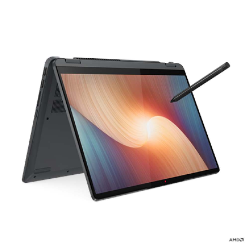 Lenovo IdeaPad Flex 5 14ALC7 Storm Grey 14 IPS Touchscreen WUXGA Glossy AMD Ryzen 5 5 5500U 8 GB Soldered LPDDR4x-4266 SSD 512 GB AMD Radeon Graphics Windows 11 Home 802.11ax Bluetooth version 5.1 Keyboard language Nordic Keyboard backlit Warranty 24 mont