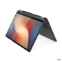 Lenovo IdeaPad Flex 5 14ALC7 Storm Grey 14 IPS Touchscreen WUXGA Glossy AMD Ryzen 5 5 5500U 8 GB Soldered LPDDR4x-4266 SSD 512 GB AMD Radeon Graphics Windows 11 Home 802.11ax Bluetooth version 5.1 Keyboard language Nordic Keyboard backlit Warranty 24 mont