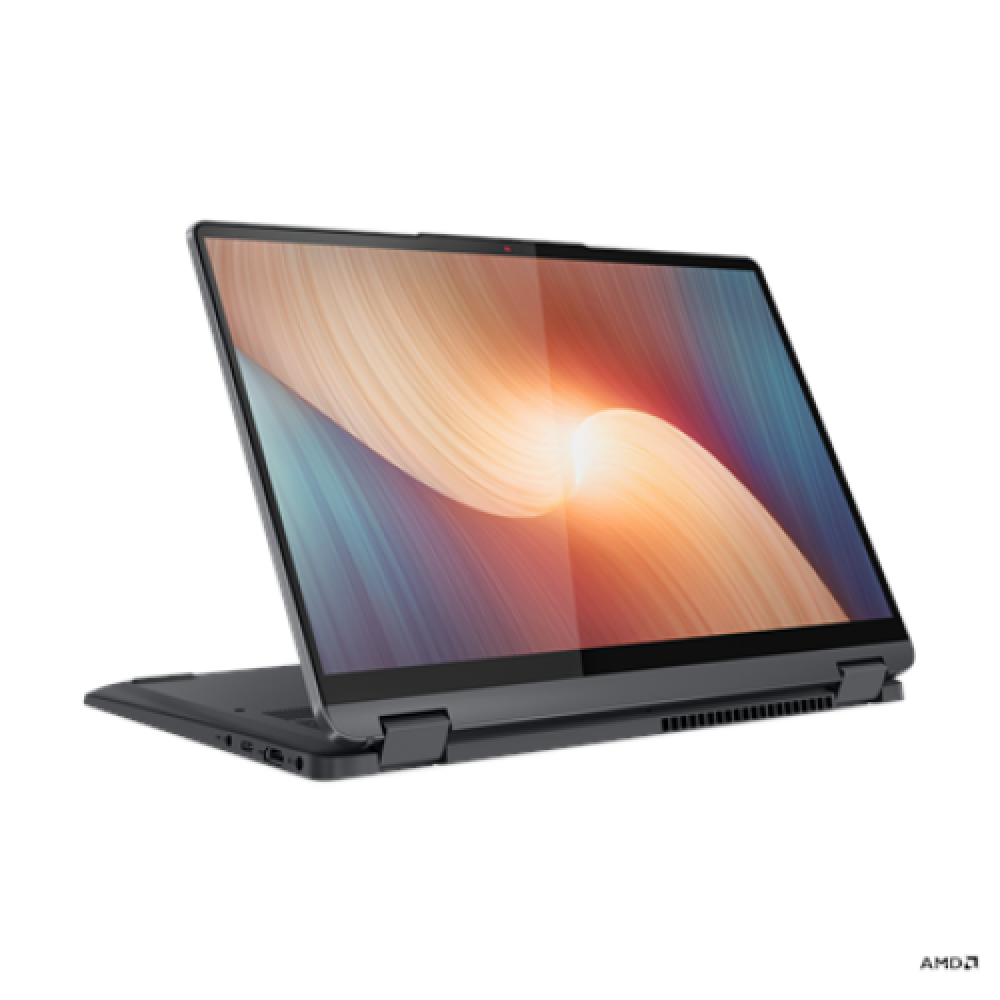 Lenovo IdeaPad Flex 5 14ALC7 Storm Grey 14 IPS Touchscreen WUXGA Glossy AMD Ryzen 5 5 5500U 8 GB Soldered LPDDR4x-4266 SSD 512 GB AMD Radeon Graphics Windows 11 Home 802.11ax Bluetooth version 5.1 Keyboard language Nordic Keyboard backlit Warranty 24 mont