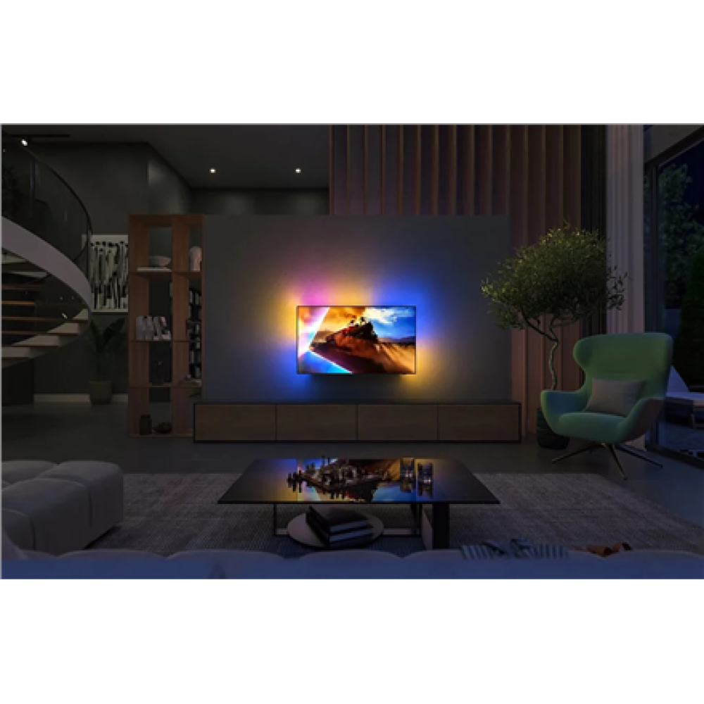 Philips 4K OLED Ambilight TV , 65OLED801/12 , 65 , Smart TV , Titan OS , UHD