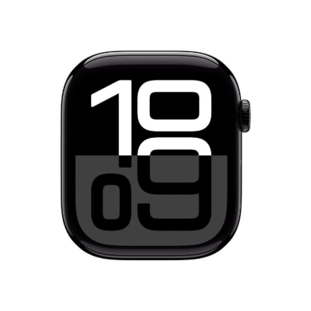 Apple Watch Series 10 , Smart watch , GPS (satellite) , Always-On Retina , Waterproof , Jet Black