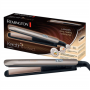Remington , Keratin Protect Hair Straightener , S8540 , Warranty month(s) , Ceramic heating system , Display LCD , Temperature (min) °C , Temperature (max) 230 °C , Number of heating levels , W , Bronze/Black