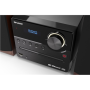 Sharp , Hi-Fi Micro System , XL-B517D(BR) , Brown , USB port , AUX in , Bluetooth , CD player , FM radio , Wireless connection